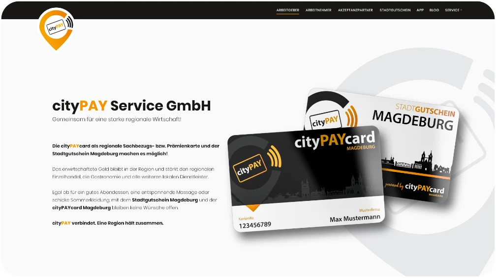 Website Citypaycard
